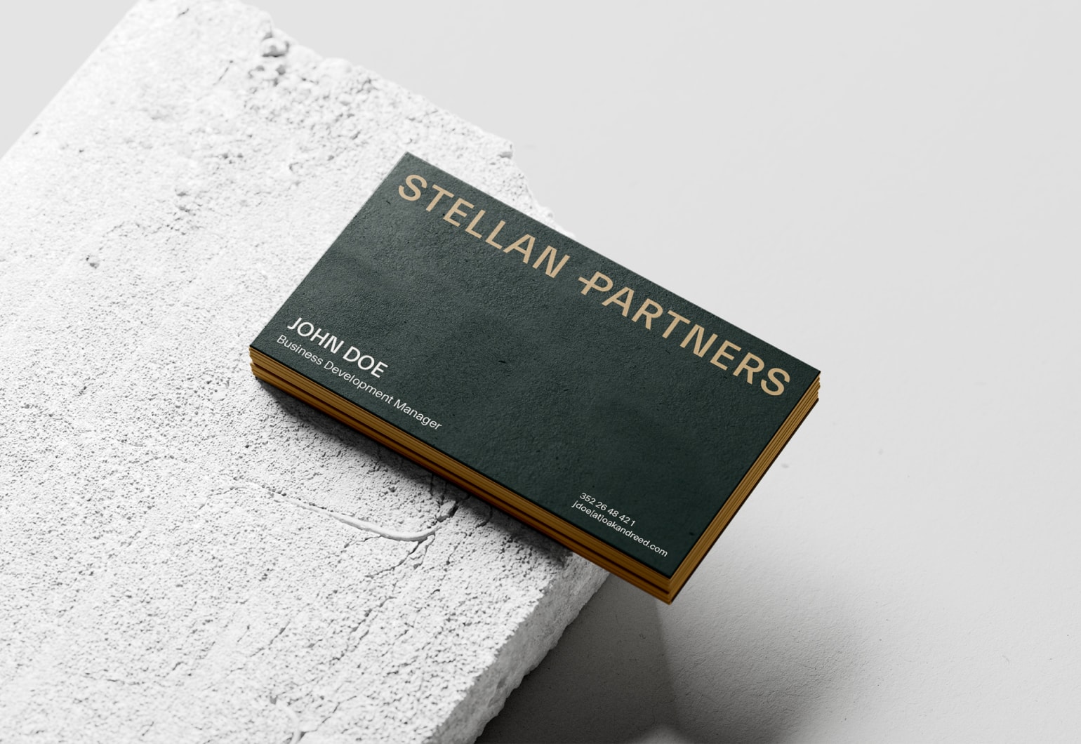 Stellan Partners Business Cards